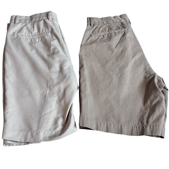 Men's Lot Shorts Pants Dressy Preppy sz 32 & 33 J. Crew & Banana Republic Khaki - Picture 1 of 7